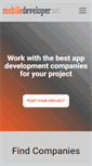 Mobile Screenshot of mobiledeveloper.net